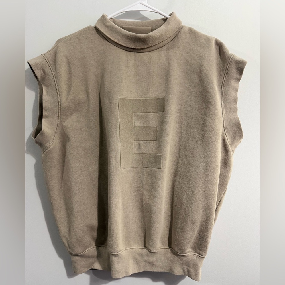 Fear of God Essentials  “E” Mock Neck Vest Womens Size S